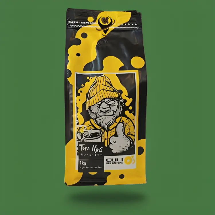 قهوه تام کینز زرد