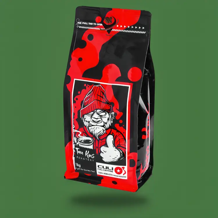 قهوه تام کینز قرمز