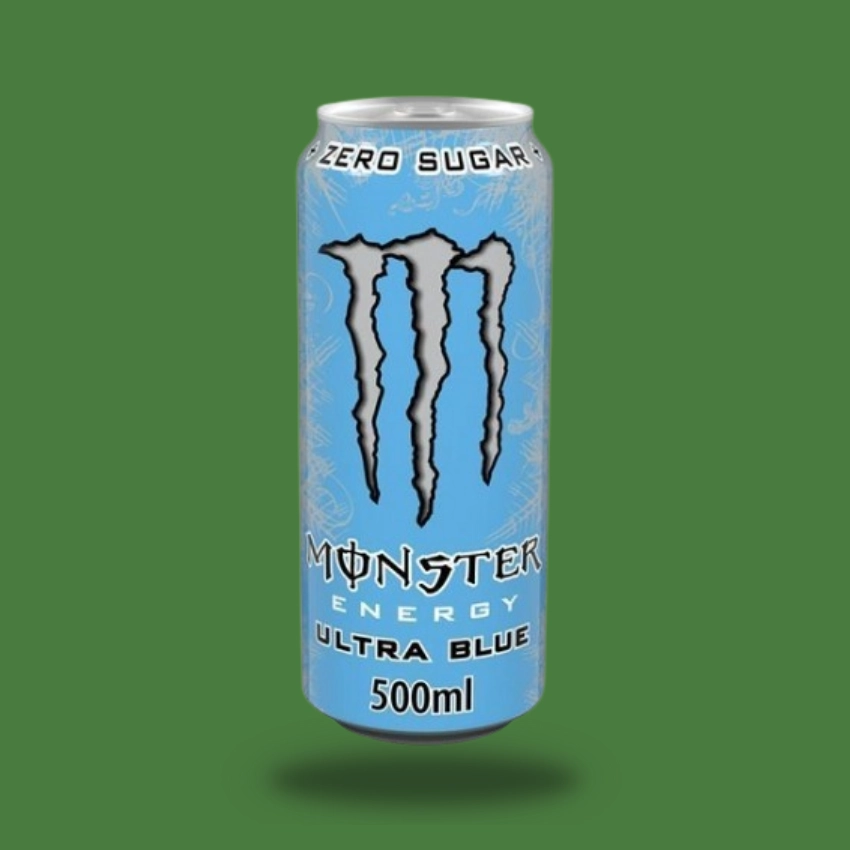 نوشیدنی انرژی زا بدون شکر آبی اولترا مانستر 500 میلMonster