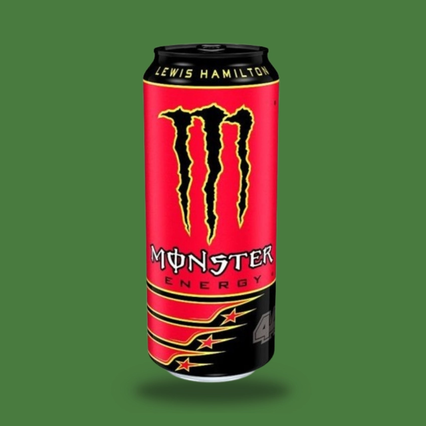 نوشیدنی انرژی زا بدون شکر لوییس همیلتون مانستر 500 میلMonster-