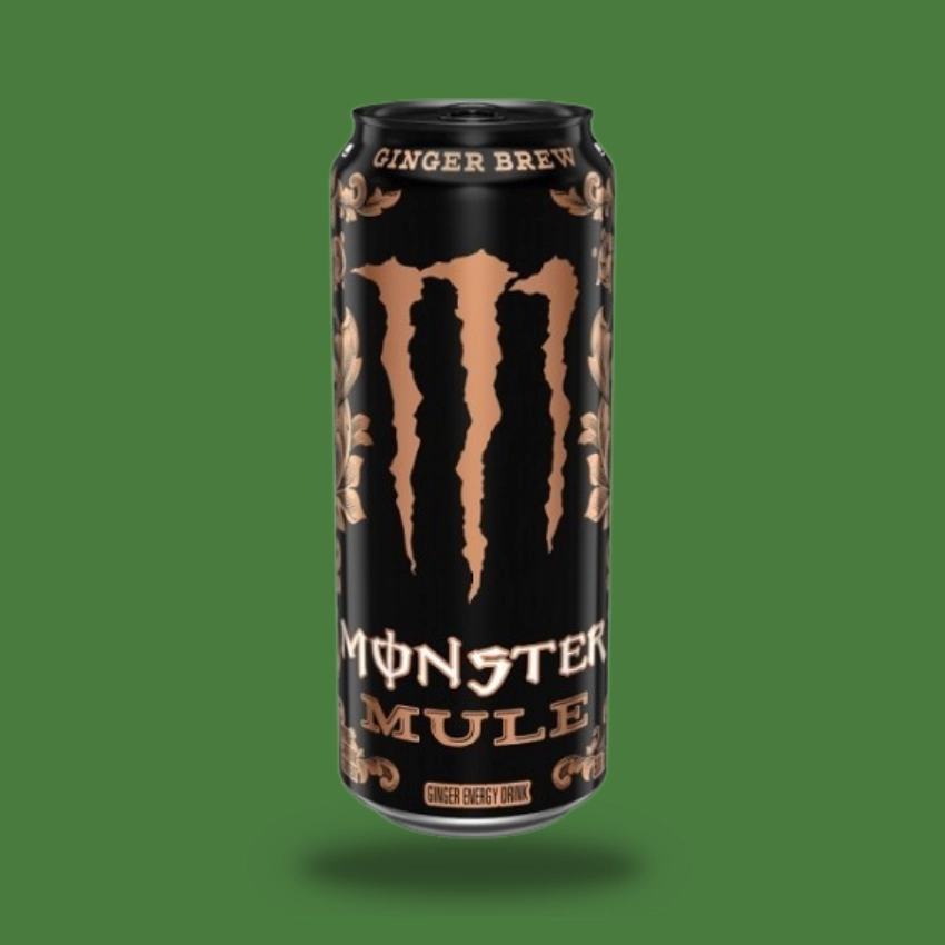 نوشیدنی انرژی زا موله Mule مشکی قهوه ای مانستر 500 میل Monster
