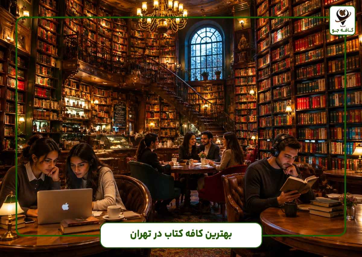 بهترنی کافه کتاب های تهران